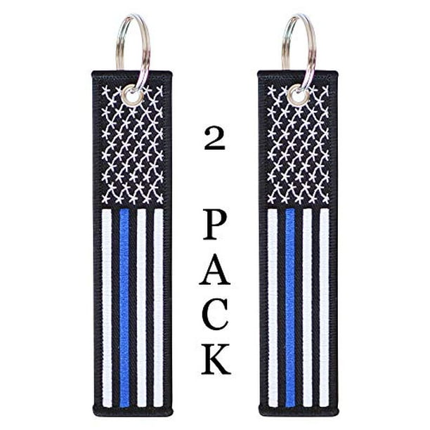 American Flag Keychain